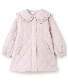 mezzo piano / メゾピアノ ブルゾン | 【人気商品再入荷】【直営店で取り扱い無し】リボンキルト　ジャケット