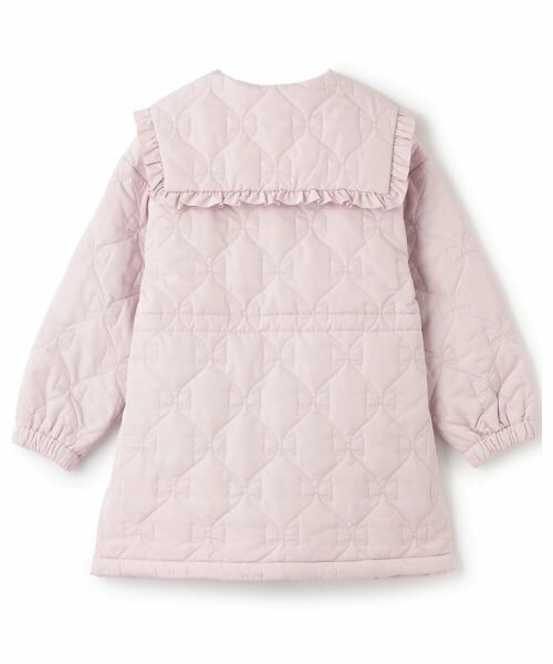 mezzo piano / メゾピアノ ブルゾン | 【人気商品再入荷】【直営店で取り扱い無し】リボンキルト　ジャケット | 詳細1