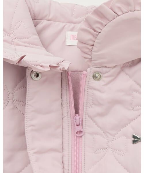 mezzo piano / メゾピアノ ブルゾン | 【人気商品再入荷】【直営店で取り扱い無し】リボンキルト　ジャケット | 詳細3