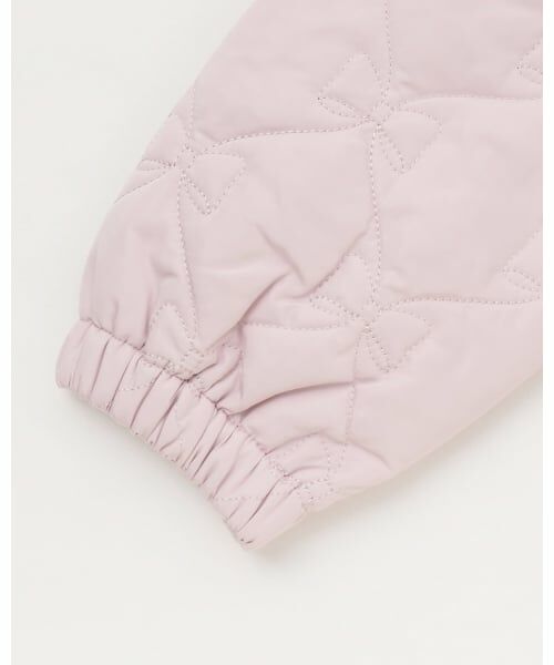 mezzo piano / メゾピアノ ブルゾン | 【人気商品再入荷】【直営店で取り扱い無し】リボンキルト　ジャケット | 詳細4