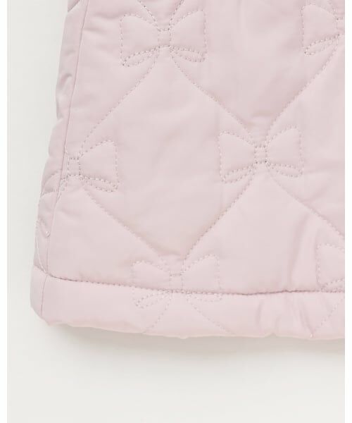 mezzo piano / メゾピアノ ブルゾン | 【人気商品再入荷】【直営店で取り扱い無し】リボンキルト　ジャケット | 詳細6