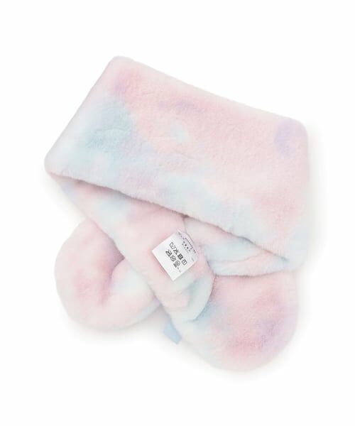 mezzo piano / メゾピアノ マフラー・ショール・スヌード・ストール | リボン　フェイクファーマフラー | 詳細1