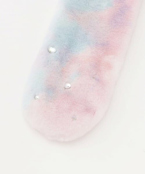 mezzo piano / メゾピアノ マフラー・ショール・スヌード・ストール | リボン　フェイクファーマフラー | 詳細3