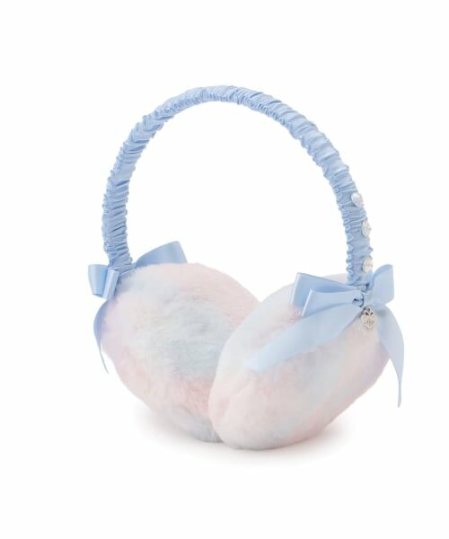 mezzo piano / メゾピアノ ネックウォーマー・イヤーマフ | リボン　フェイクファーイヤマフ | 詳細4