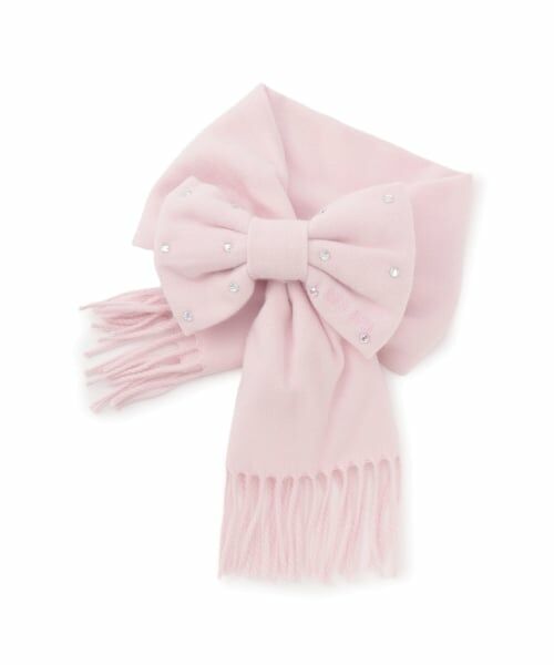mezzo piano / メゾピアノ マフラー・ショール・スヌード・ストール | リボンモチーフ　マフラー | 詳細7