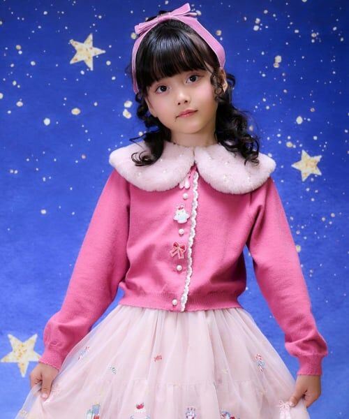 mezzo piano / メゾピアノ マフラー・ショール・スヌード・ストール | フェイクファー　ティペット | 詳細5