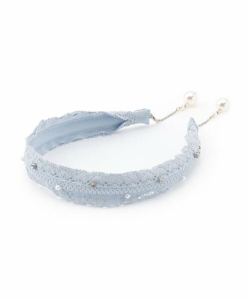 mezzo piano / メゾピアノ カチューシャ・カチューム・その他 | ラメレース　カチューシャ | 詳細1