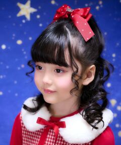 mezzo piano / メゾピアノ ヘアピン | キラキラリボン　ヘアクリップ