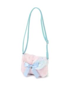 mezzo piano / メゾピアノ ショルダーバッグ | リボン　フェイクファーポシェット