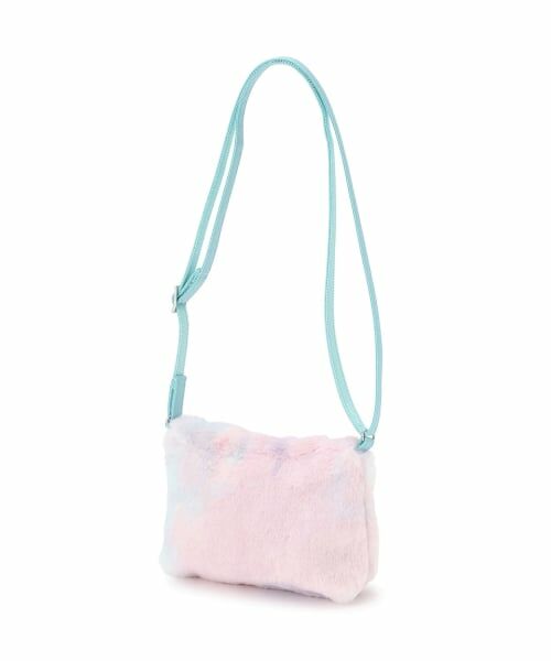 mezzo piano / メゾピアノ ショルダーバッグ | リボン　フェイクファーポシェット | 詳細1