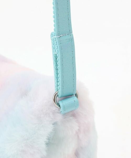 mezzo piano / メゾピアノ ショルダーバッグ | リボン　フェイクファーポシェット | 詳細3