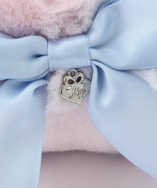 mezzo piano / メゾピアノ ショルダーバッグ | リボン　フェイクファーポシェット | 詳細4