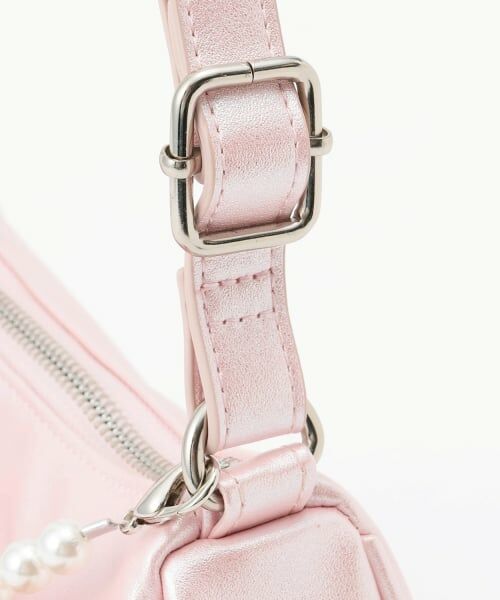 mezzo piano / メゾピアノ ショルダーバッグ | チェーン飾り付　リボンショルダーバッグ | 詳細2