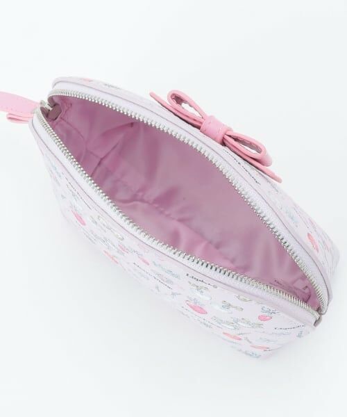 mezzo piano / メゾピアノ ポーチ | 【リキュエム】柄　ラウンドポーチ | 詳細3