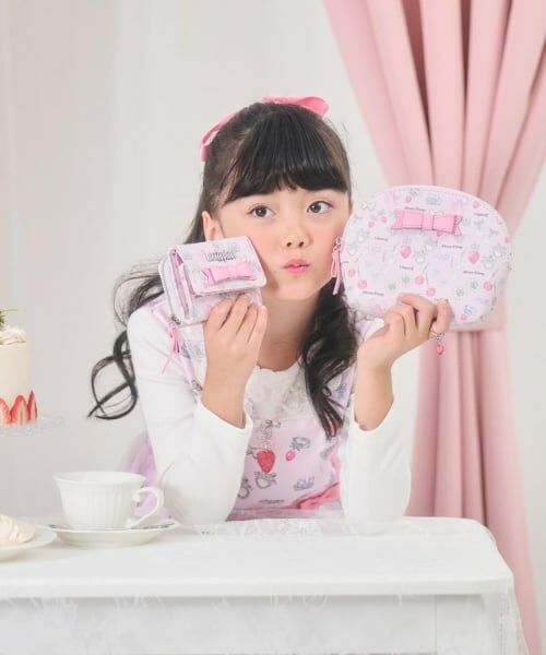 mezzo piano / メゾピアノ ポーチ | 【リキュエム】柄　ラウンドポーチ | 詳細6