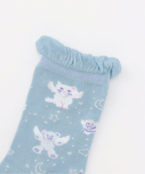 mezzo piano / メゾピアノ ソックス | マジカル柄　クルーソックス | 詳細1