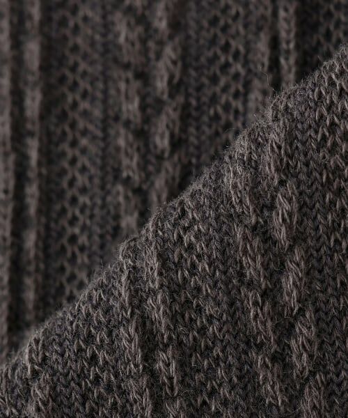 mezzo piano / メゾピアノ ソックス | ボン天つき　ケーブルハイソックス | 詳細1