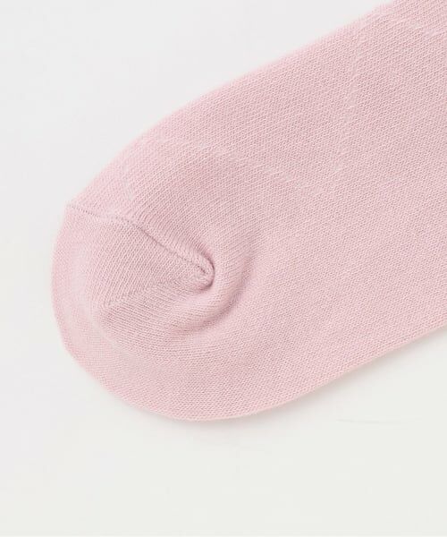 mezzo piano / メゾピアノ ソックス | ラインストーンつき　ダイヤ柄ハイソックス | 詳細2