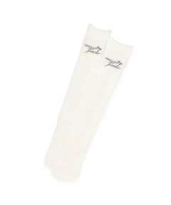 mezzo piano / メゾピアノ ソックス | リボンフリル　ニーハイソックス