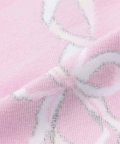 mezzo piano / メゾピアノ ソックス | バレリーナ風編み上げ柄ハイソックス | 詳細5