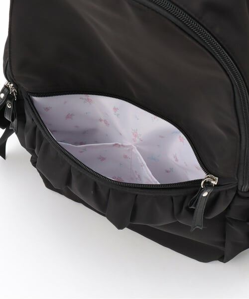 mezzo piano / メゾピアノ リュック・バックパック | 【メゾピアノママ】フリルリボン　マザーズリュック容量約20L | 詳細6