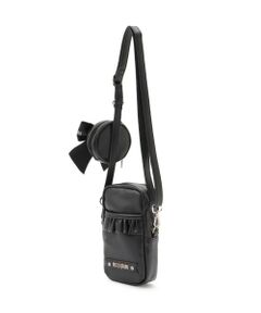 mezzo piano / メゾピアノ ショルダーバッグ | 【メゾピアノママ】フリルリボン　スマホショルダー