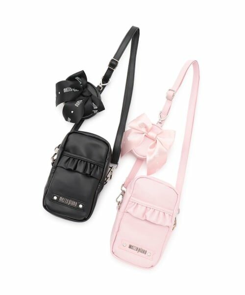 mezzo piano / メゾピアノ ショルダーバッグ | 【メゾピアノママ】フリルリボン　スマホショルダー | 詳細11