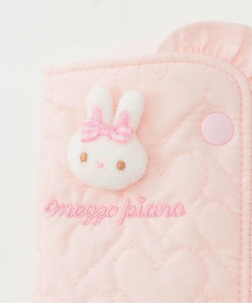 mezzo piano / メゾピアノ ベビー・キッズグッズ | 【メゾピアノママ】ウサギマスコット付抱っこ紐カバー | 詳細2