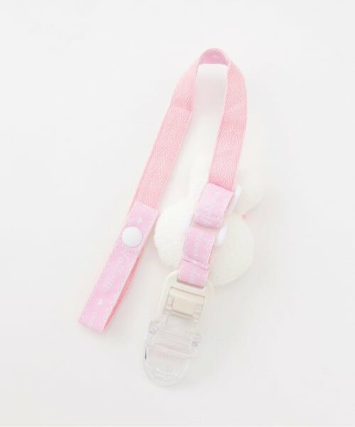 mezzo piano / メゾピアノ ベビー・キッズグッズ | 【メゾピアノママ】ウサギマスコットつきブランケットクリップ | 詳細1