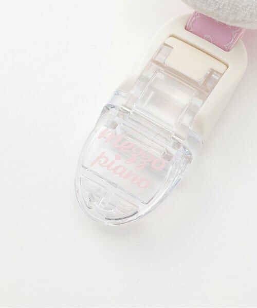 mezzo piano / メゾピアノ ベビー・キッズグッズ | 【メゾピアノママ】ウサギマスコットつきブランケットクリップ | 詳細4