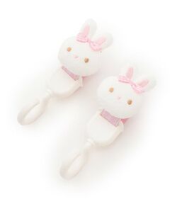 mezzo piano / メゾピアノ ベビー・キッズグッズ | 【メゾピアノママ】ウサギマスコット付ベビーカーフック