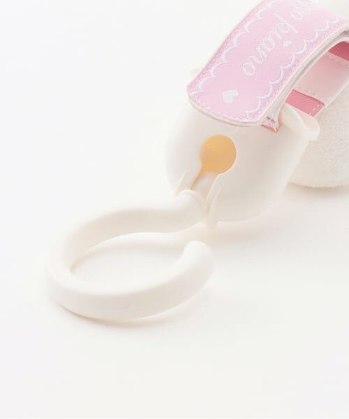 mezzo piano / メゾピアノ ベビー・キッズグッズ | 【メゾピアノママ】ウサギマスコット付ベビーカーフック | 詳細3