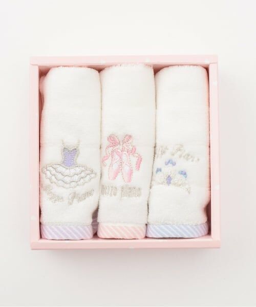 mezzo piano / メゾピアノ タオル | 【BOX付】バレエ　ハンドタオル3枚セット | 詳細4