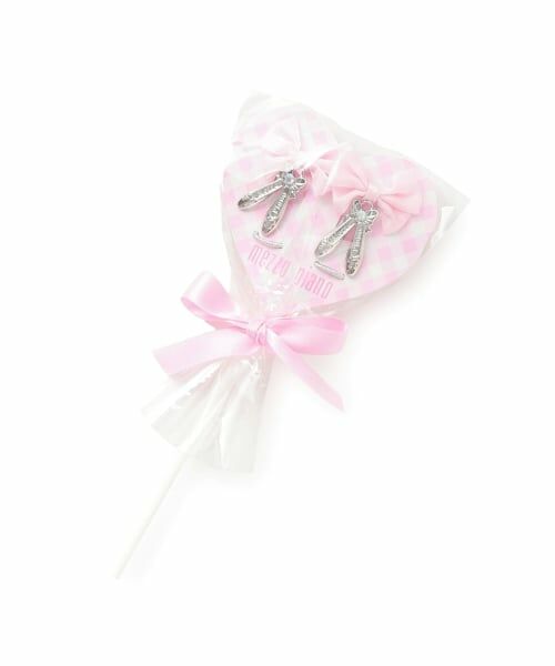 mezzo piano / メゾピアノ ヘアゴム・シュシュ | キャンディラッッピング　バレエヘアアクセサリーセット（ピンク）