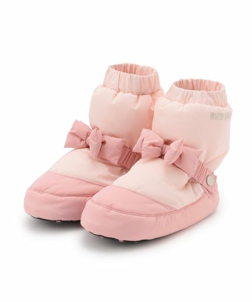 mezzo piano / メゾピアノ ブーツ（ショート丈） | 【バレエ】オーバーシューズ（ライト ピンク）