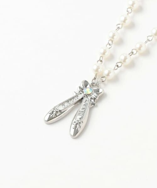 mezzo piano / メゾピアノ ネックレス・ペンダント・チョーカー | トゥシューズモチーフ　ネックレス | 詳細2