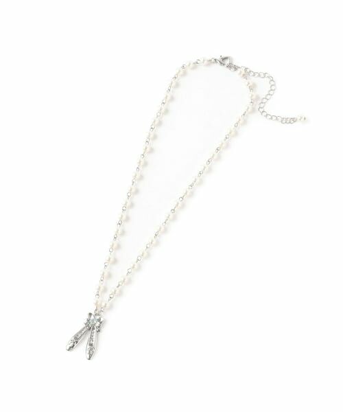 mezzo piano / メゾピアノ ネックレス・ペンダント・チョーカー | トゥシューズモチーフ　ネックレス | 詳細4