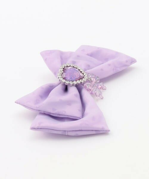 mezzo piano / メゾピアノ ヘアピン | 【しなこちゃん】リボン　ヘアクリップ2個セット | 詳細2