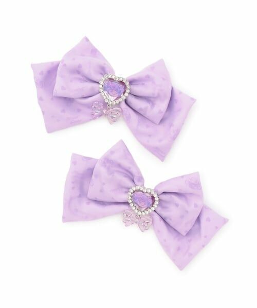 mezzo piano / メゾピアノ ヘアピン | 【しなこちゃん】リボン　ヘアクリップ2個セット | 詳細6