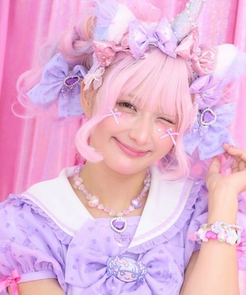 mezzo piano / メゾピアノ ネックレス・ペンダント・チョーカー | 【しなこちゃん】ビーズネックレス（ラベンダー）