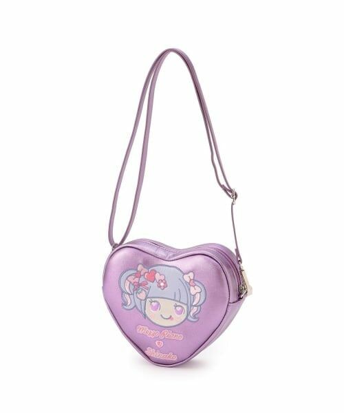 mezzo piano / メゾピアノ ショルダーバッグ | 【しなこちゃん】推し活ハートポシェット | 詳細1