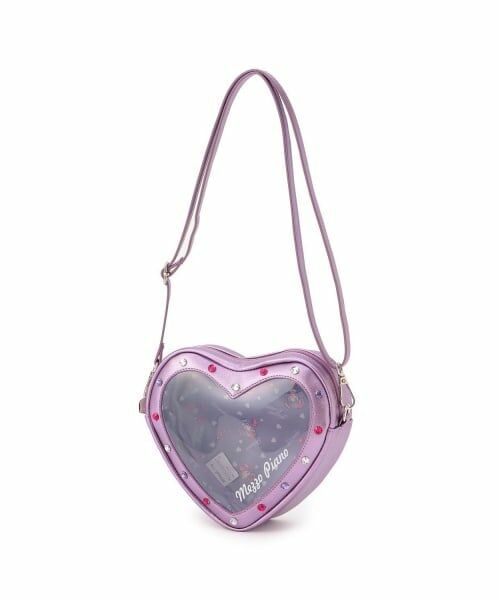 mezzo piano / メゾピアノ ショルダーバッグ | 【しなこちゃん】推し活ハートポシェット | 詳細7