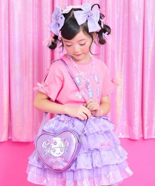 mezzo piano / メゾピアノ ショルダーバッグ | 【しなこちゃん】推し活ハートポシェット | 詳細8