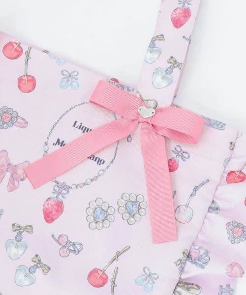 mezzo piano / メゾピアノ トートバッグ | 【リキュエム】柄　フリルトートバッグ | 詳細2