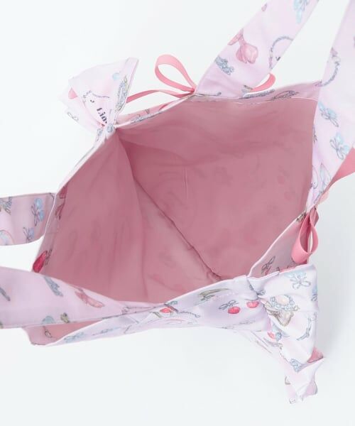 mezzo piano / メゾピアノ トートバッグ | 【リキュエム】柄　フリルトートバッグ | 詳細3