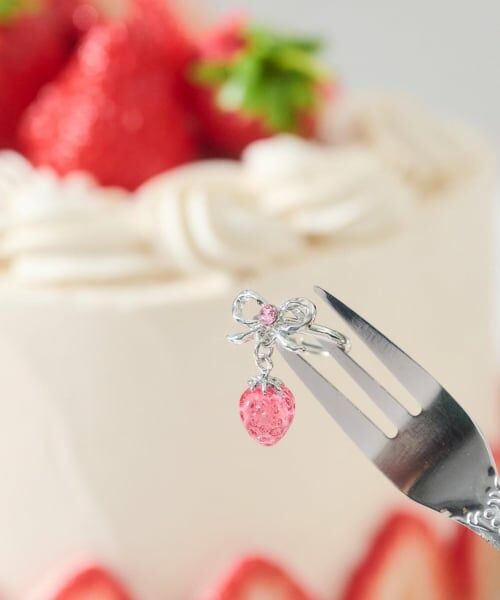 mezzo piano / メゾピアノ リング | 【リキュエム】いちごリボン　リング　(キッズサイズ) | 詳細6