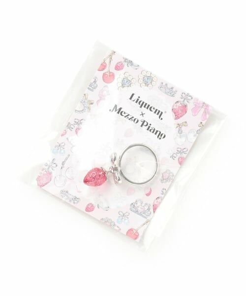 mezzo piano / メゾピアノ リング | 【リキュエム】いちごリボン　リング　(大人サイズ) | 詳細5