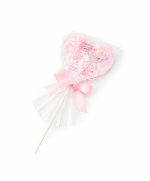 mezzo piano / メゾピアノ ヘアピン | キャンディラッピング音符ハートヘアアクセサリーセット【日本製】（ライト ピンク）