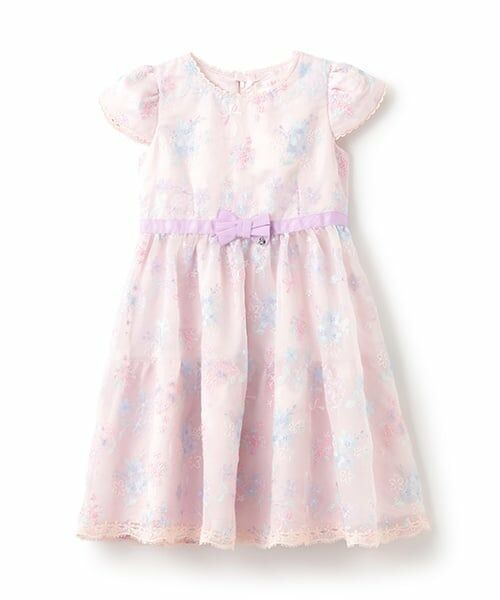 mezzo piano / メゾピアノ ドレス | 花ブーケレース刺しゅう　ワンピース | 詳細10