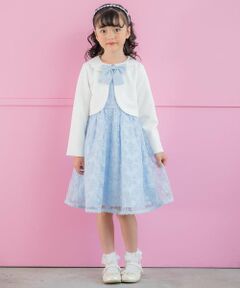 mezzo piano / メゾピアノ ドレス | アンサンブル風　ドッキングワンピース